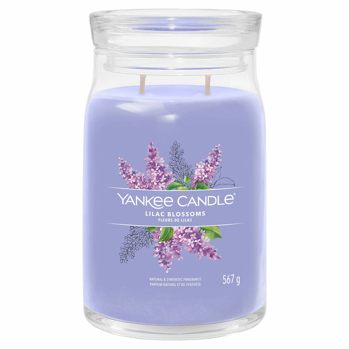Yankee Candle Lilac Blossoms Signature Large Jar Candle 3 Yankee Candle Lilac Blossoms Signature Large Jar Candle