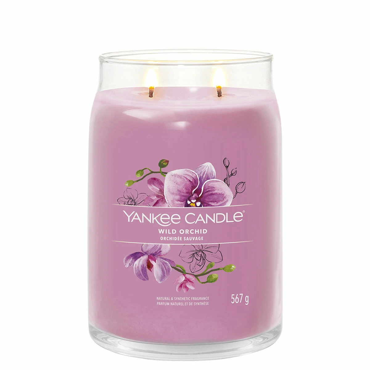 Yankee Candle Wild Orchid Signature Large Jar Candle 4 Yankee Candle Wild Orchid Signature Large Jar Candle - Image 2