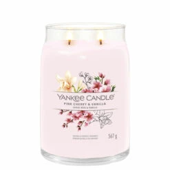 Yankee Candle Pink Cherry & Vanilla Signature Large Jar Candle -Campusgifts Shop 1629986e pink cherry vanilla signature large jar candle 2