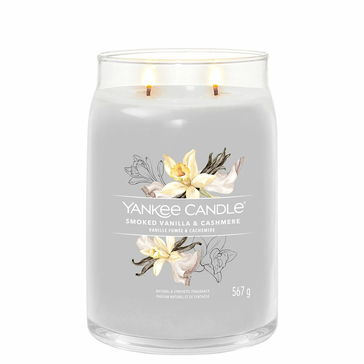 Yankee Candle Smoked Vanilla & Cashmere Signature Large Jar Candle 4 Yankee Candle Smoked Vanilla & Cashmere Signature Large Jar Candle - Image 2