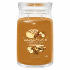 Yankee Candle Spiced Banana Bread Signature Large Jar Candle
