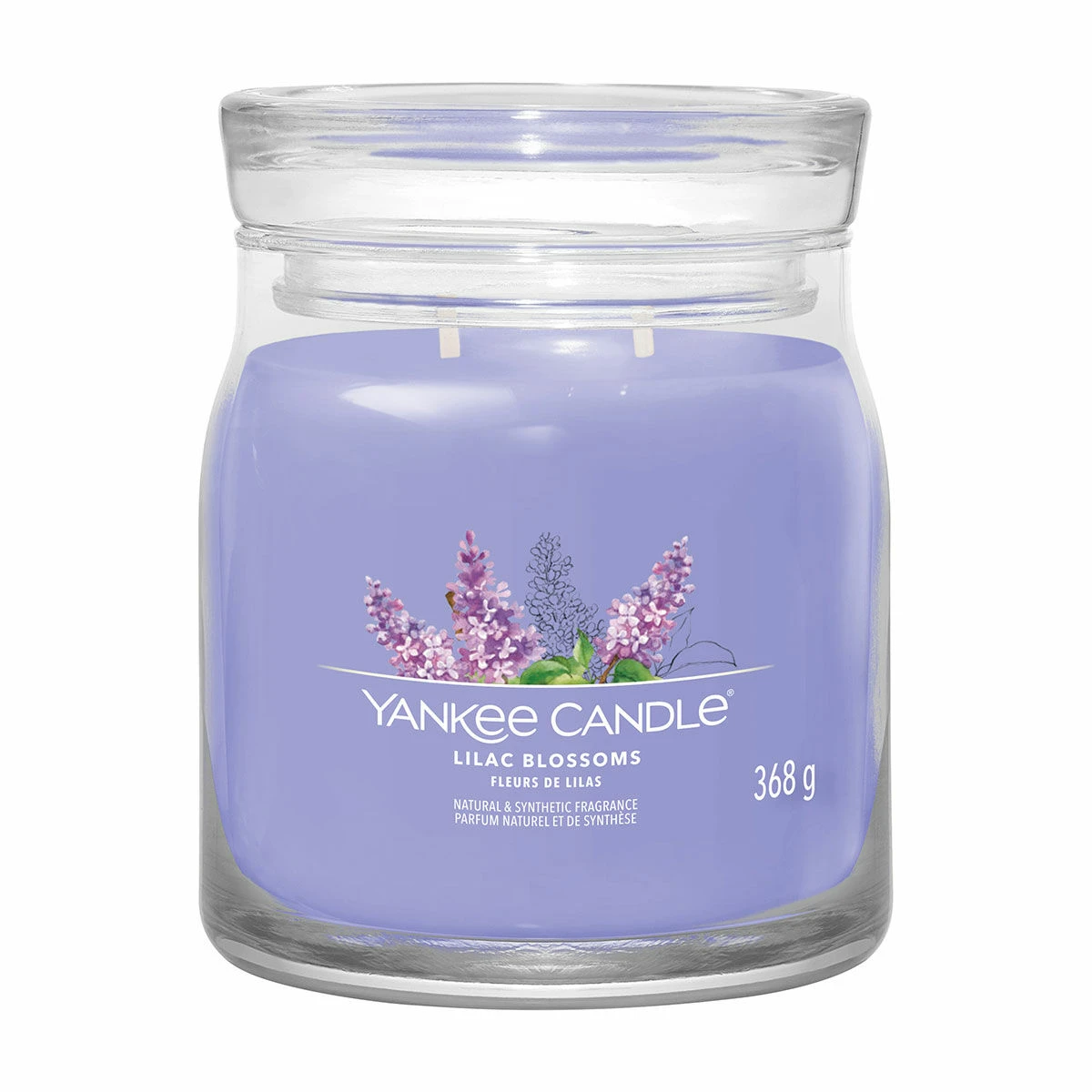 Yankee Candle Lilac Blossoms Signature Medium Jar Candle 3 Yankee Candle Lilac Blossoms Signature Medium Jar Candle