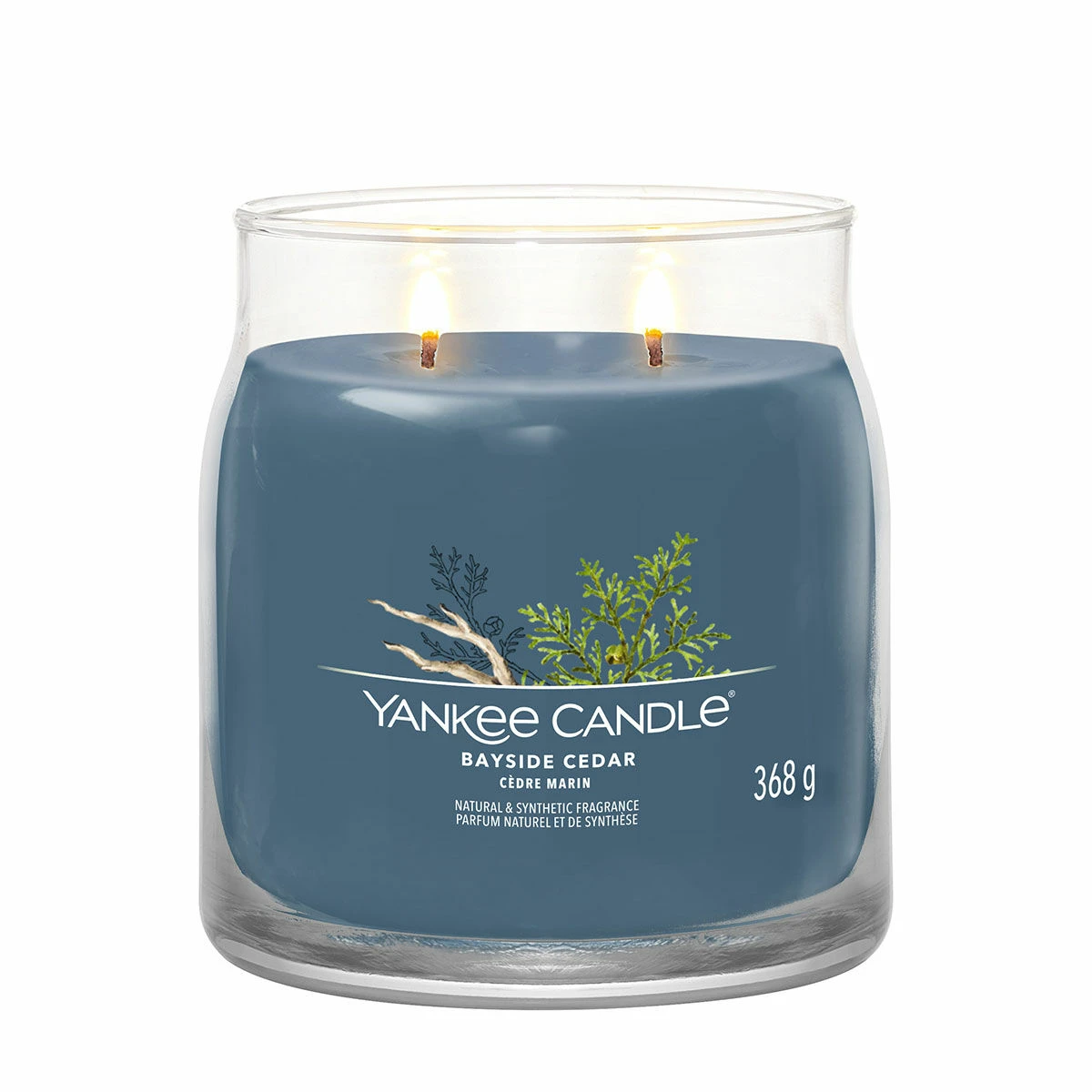 Yankee Candle Bayside Cedar Signature Medium Jar Candle 4 Yankee Candle Bayside Cedar Signature Medium Jar Candle - Image 2