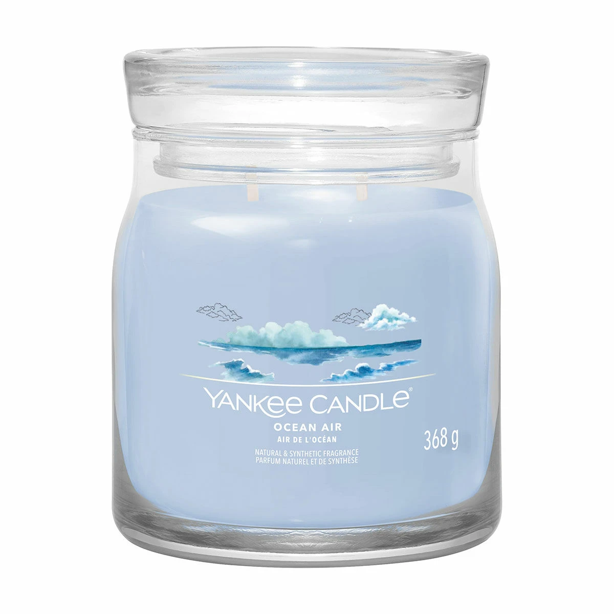 Yankee Candle Ocean Air Signature Medium Jar Candle 3 Yankee Candle Ocean Air Signature Medium Jar Candle