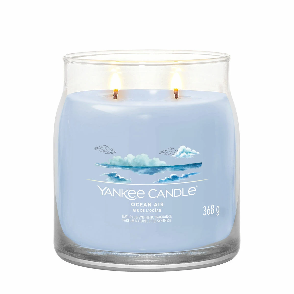 Yankee Candle Ocean Air Signature Medium Jar Candle 4 Yankee Candle Ocean Air Signature Medium Jar Candle - Image 2