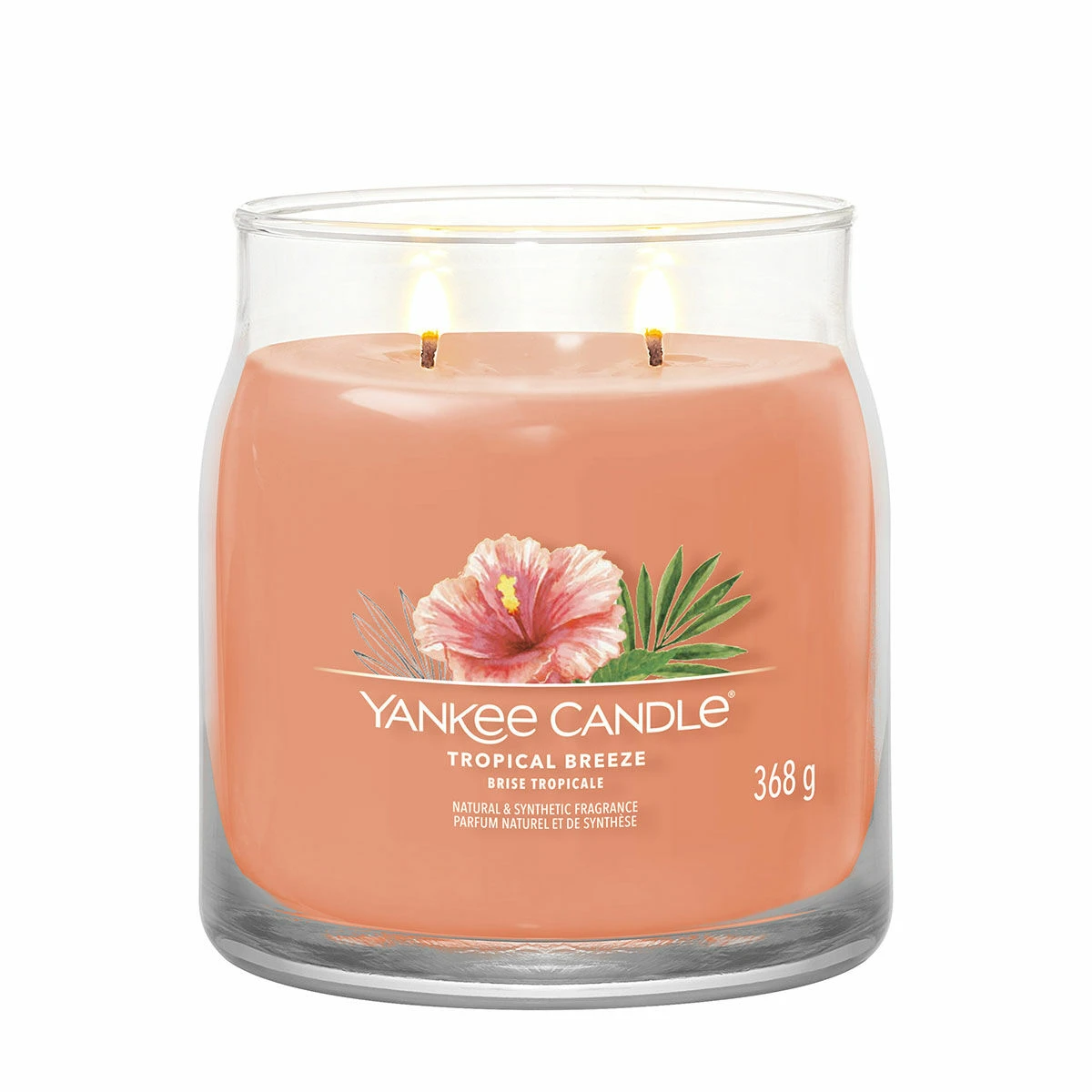 Yankee Candle Tropical Breeze Signature Medium Jar Candle 4 Yankee Candle Tropical Breeze Signature Medium Jar Candle - Image 2