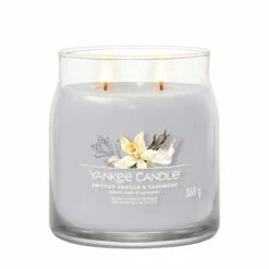 Yankee Candle Smoked Vanilla & Cashmere Signature Medium Jar Candle -Campusgifts Shop 1630023e smoked vanilla cashmere signature medium jar candle 2