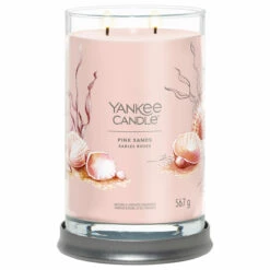 Yankee Candle Pink Sands Signature Large Tumbler Candle -Campusgifts Shop 1630030e pink sands signature large tumbler candle 2