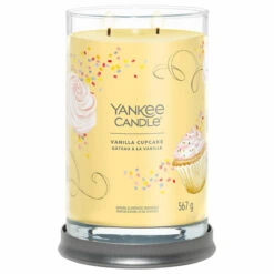 Yankee Candle Vanilla Cupcake Signature Large Tumbler Candle -Campusgifts Shop 1630037e vanilla cupcake signature large tumbler candle 2