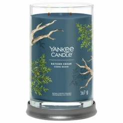 Yankee Candle Bayside Cedar Signature Large Tumbler Candle -Campusgifts Shop 1630048e bayside cedar signature large tumbler candle 2