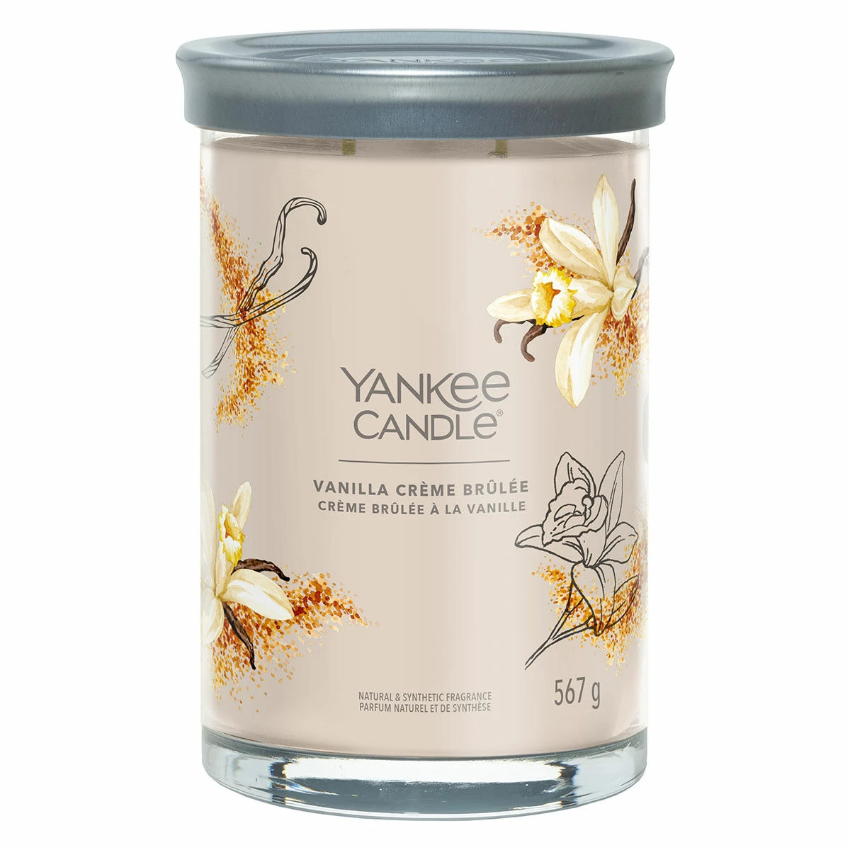Yankee Candle Vanilla Creme Brulee Signature Large Tumbler Candle 3 Yankee Candle Vanilla Creme Brulee Signature Large Tumbler Candle