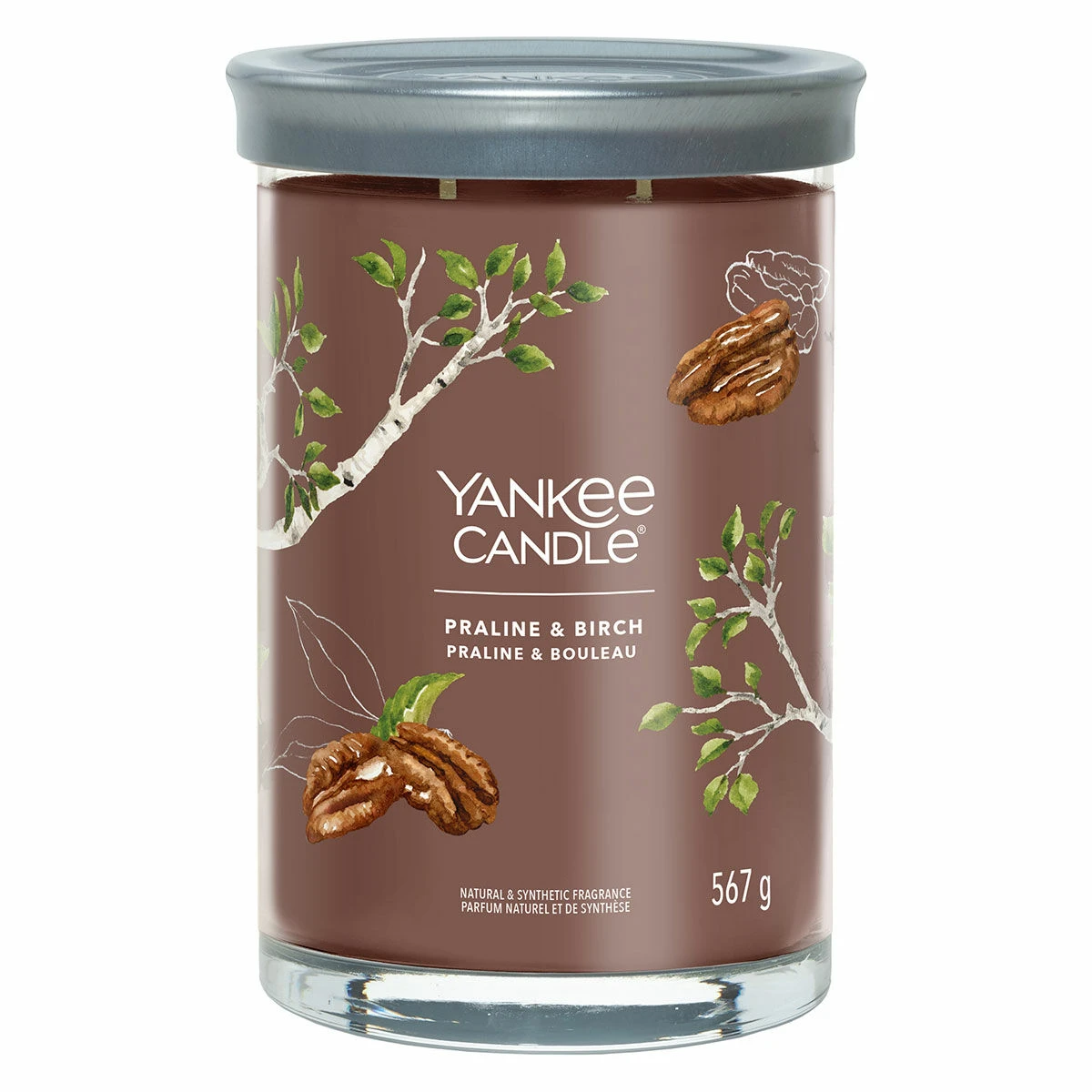 Yankee Candle Praline & Birch Signature Large Tumbler Candle 3 Yankee Candle Praline & Birch Signature Large Tumbler Candle