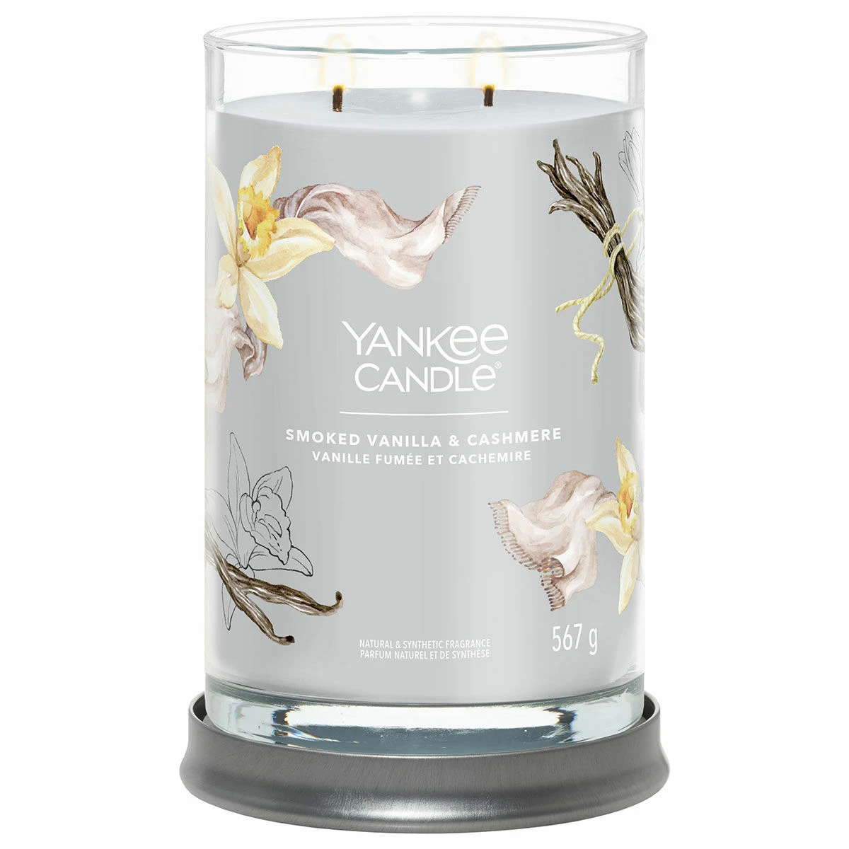 Yankee Candle Smoked Vanilla & Cashmere Signature Large Tumbler Candle 4 Yankee Candle Smoked Vanilla & Cashmere Signature Large Tumbler Candle - Image 2