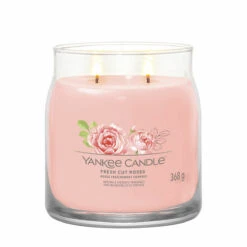 Yankee Candle Fresh Cut Roses Signature Medium Jar Candle -Campusgifts Shop 1630660e fresh cut roses signature medium jar candle 2