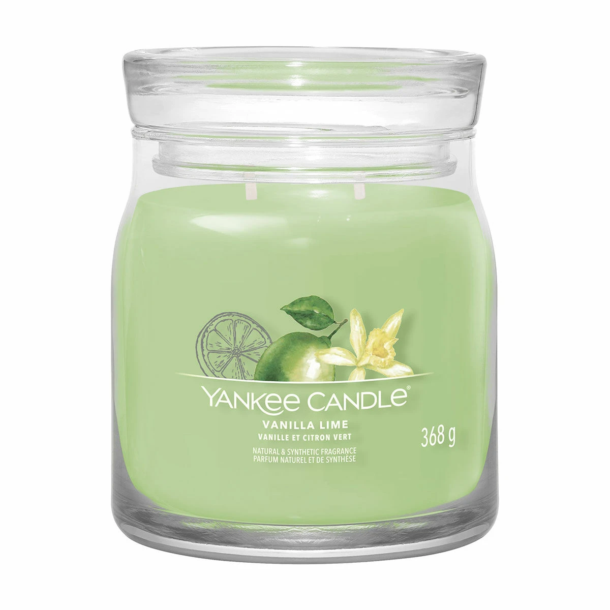 Yankee Candle Vanilla Lime Signature Medium Jar Candle 3 Yankee Candle Vanilla Lime Signature Medium Jar Candle