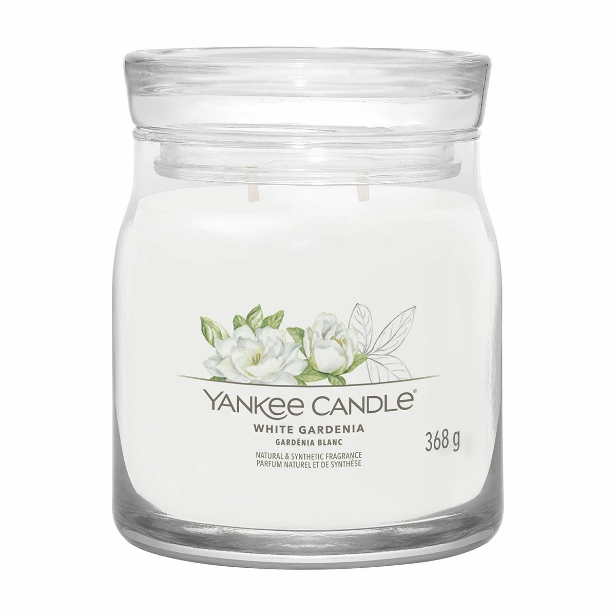Yankee Candle White Gardenia Signature Medium Jar Candle 3 Yankee Candle White Gardenia Signature Medium Jar Candle