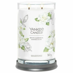 Yankee Candle White Gardenia Signature Large Tumbler Candle -Campusgifts Shop 1630723e white gardenia signature large tumbler candle 2