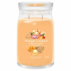 Yankee Candle Mango Ice Cream Signature Large Jar Candle