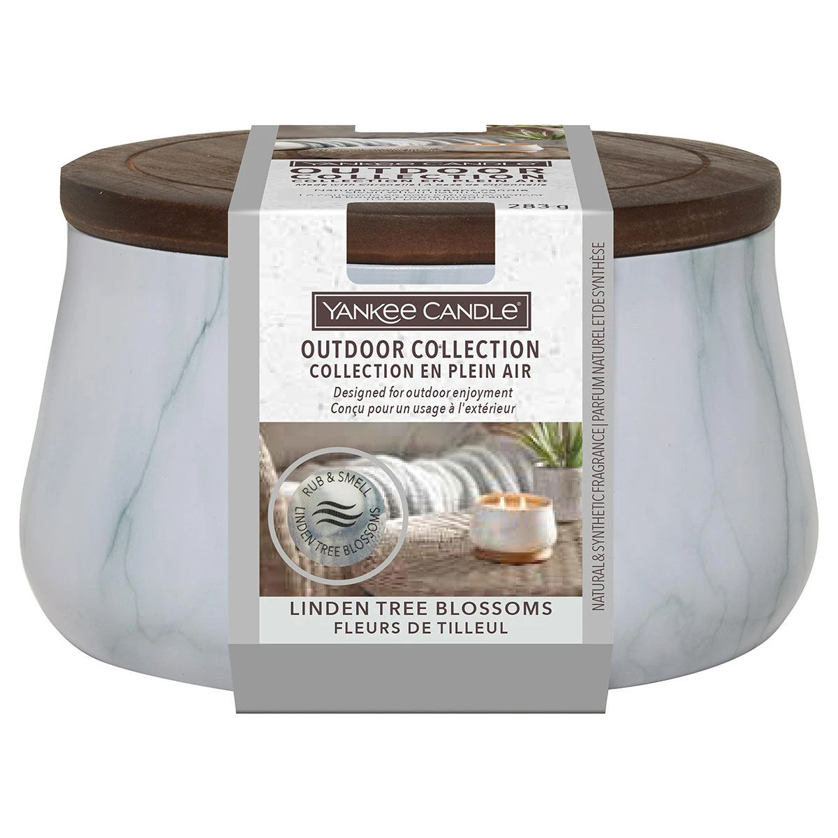 Yankee Candle Linden Tree Blossoms Medium Outdoor Candle 3 Yankee Candle Linden Tree Blossoms Medium Outdoor Candle