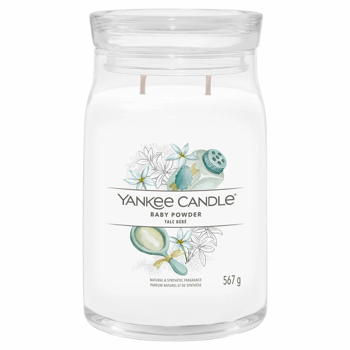 Yankee Candle Baby Powder Signature Large Jar Candle 3 Yankee Candle Baby Powder Signature Large Jar Candle