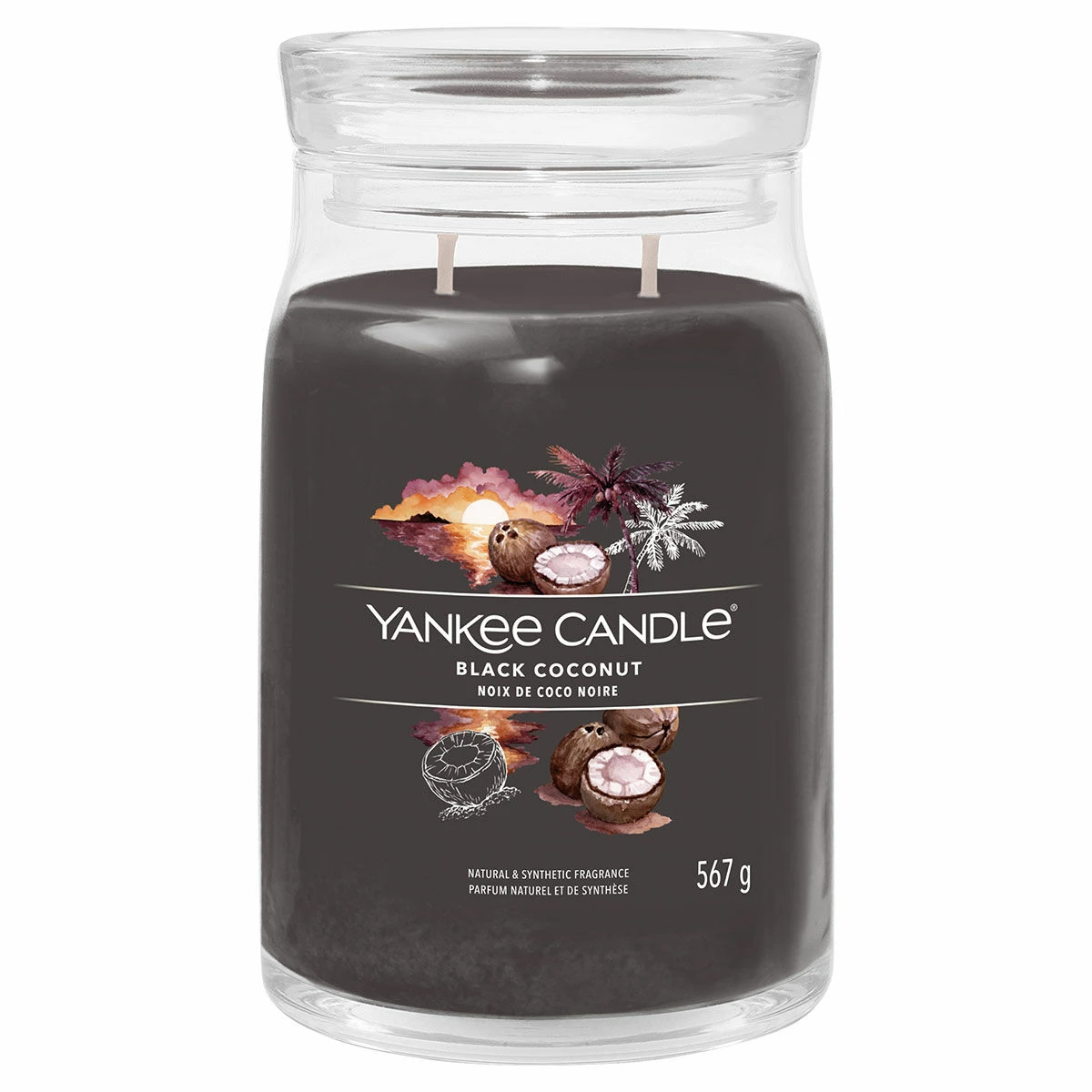 Yankee Candle Black Coconut Signature Large Jar Candle 3 Yankee Candle Black Coconut Signature Large Jar Candle
