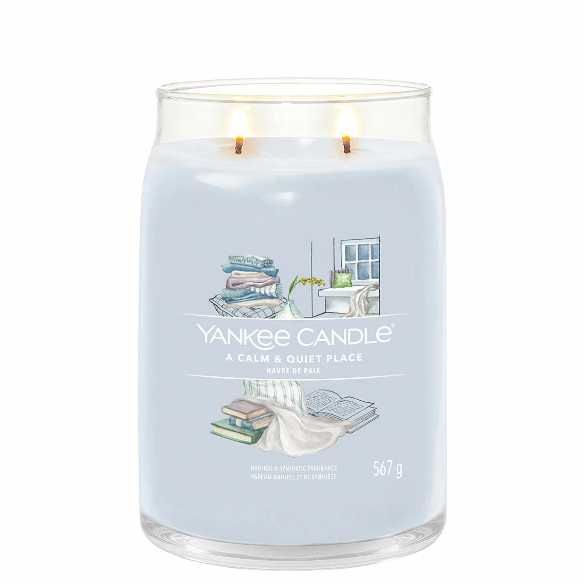 Yankee Candle A Calm & Quiet Place Signature Large Jar Candle 4 Yankee Candle A Calm & Quiet Place Signature Large Jar Candle - Image 2