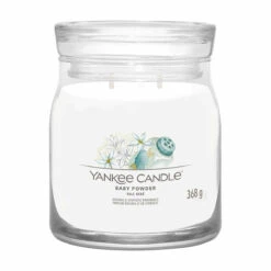 Yankee Candle Baby Powder Signature Medium Jar Candle