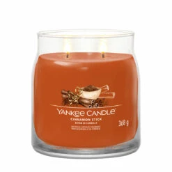 Yankee Candle Cinnamon Stick Signature Medium Jar Candle -Campusgifts Shop 1701383e cinnamon stick signature medium jar candle 2