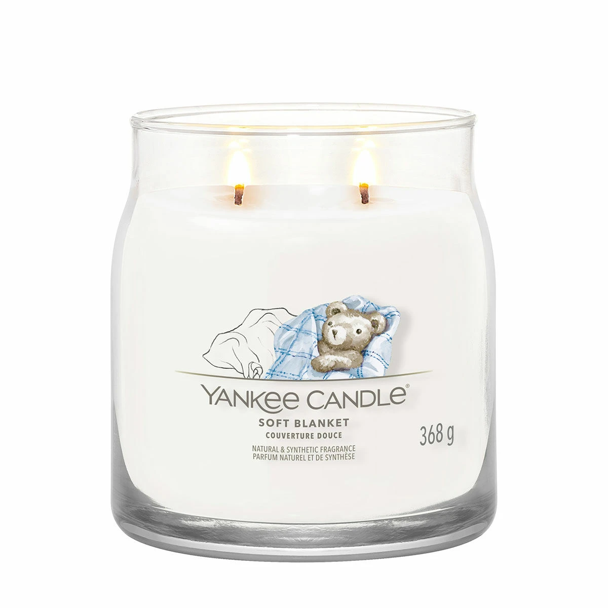 Yankee Candle Soft Blanket Signature Medium Jar Candle 4 Yankee Candle Soft Blanket Signature Medium Jar Candle - Image 2