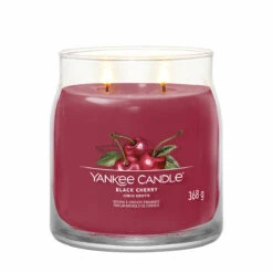 Yankee Candle Black Cherry Signature Medium Jar Candle -Campusgifts Shop 1701391e black cherry signature medium jar candle 2
