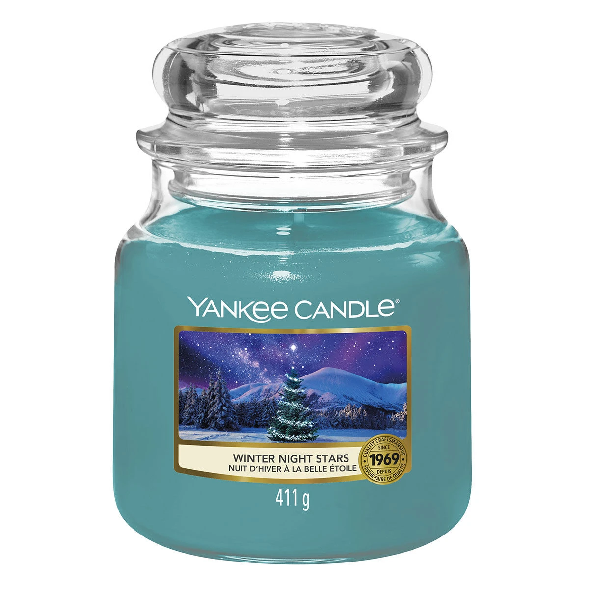 Yankee Candle Winter Night Stars Medium Jar Candle 3 Yankee Candle Winter Night Stars Medium Jar Candle