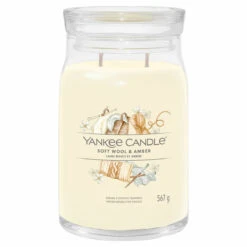 Yankee Candle Soft Wool & Amber Signature Large Jar Candle