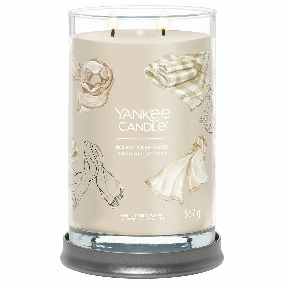 Yankee Candle Warm Cashmere Signature Large Tumbler Candle 4 Yankee Candle Warm Cashmere Signature Large Tumbler Candle - Image 2