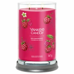 Yankee Candle Red Raspberry Signature Large Tumbler Candle -Campusgifts Shop 1724404e red raspberry signature large tumbler candle 2