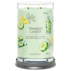 Yankee Candle Cucumber Mint Cooler Signature Large Tumbler Candle -Campusgifts Shop 1728873e cucumber mint cooler signature large tumbler candle 2