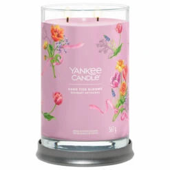 Yankee Candle Hand Tied Blooms Signature Large Tumbler Candle -Campusgifts Shop 1734809e hand tied blooms signature large tumbler candle 2