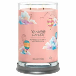 Yankee Candle Watercolour Skies Signature Large Tumbler Candle -Campusgifts Shop 1734811e watercolour skies signature large tumbler candle 2