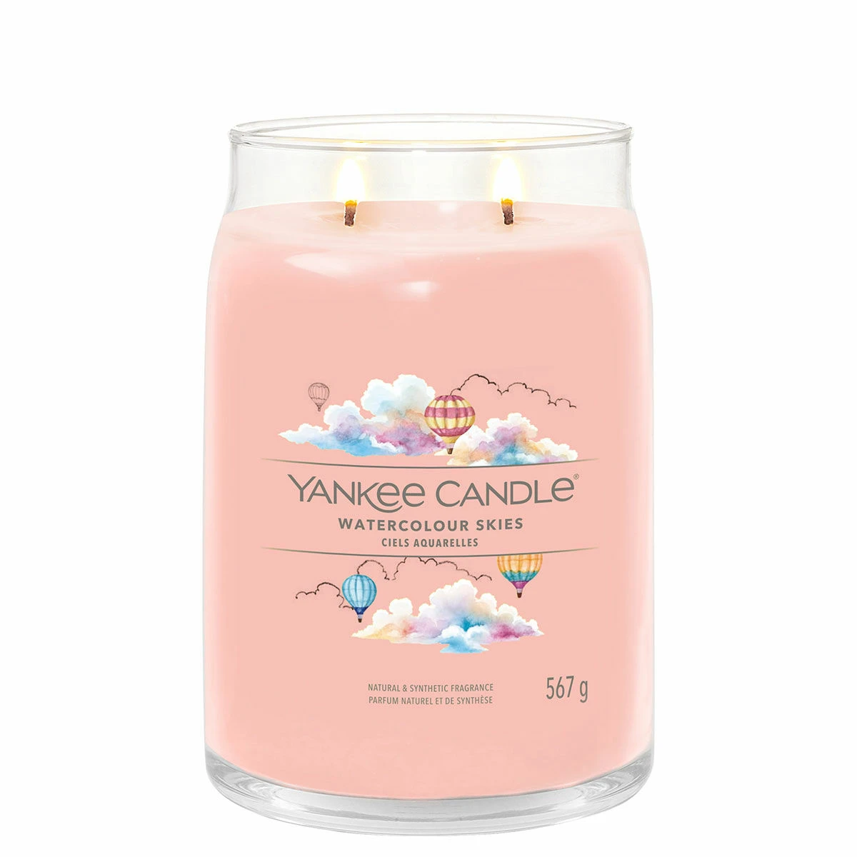 Yankee Candle Watercolour Skies Signature Large Jar Candle 4 Yankee Candle Watercolour Skies Signature Large Jar Candle - Image 2