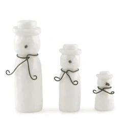 East Of India Christmas Set Of 3 Porcelain Snowmen 11 East Of India Christmas Set Of 3 Porcelain Snowmen -Campusgifts Shop 5819 east of india xmas set of three porcelain snowmen 1