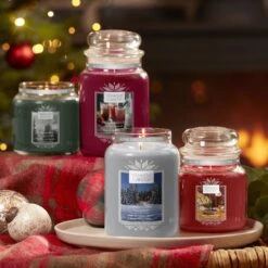 Yankee Candle Candlelit Cabin Large Jar Candle -Campusgifts Shop aw19 alpine christmas 4 jar landscape 1565170895