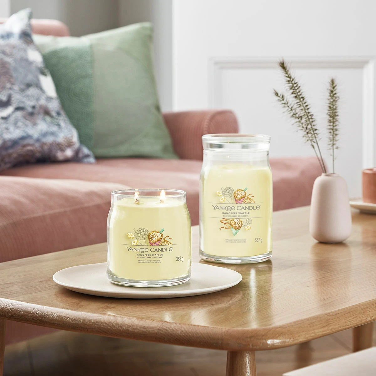 Yankee Candle Banoffee Waffle Signature Large Jar Candle 6 Yankee Candle Banoffee Waffle Signature Large Jar Candle - Image 4