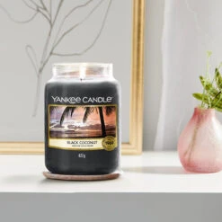 Yankee Candle Black Coconut Large Jar Candle -Campusgifts Shop black coconut large jar 2