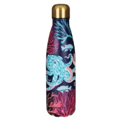 House Of Disaster Coral 500ml Thermal Water Bottle -Campusgifts Shop corfla house of disaster coral 500ml thermal water bottle 1