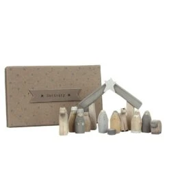 East Of India Natural Little Boxed Nativity Set -Campusgifts Shop east of india 1542 boxed nativity 1