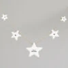East Of India Porcelain 'Merry Christmas' Stars Garland -Campusgifts Shop east of india 6481 porcelain garland stars 1