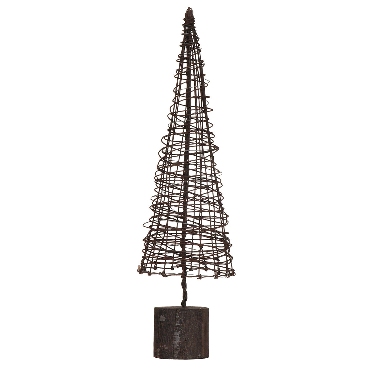 East Of India Rusty Wire Cone Christmas Tree 4 East Of India Rusty Wire Cone Christmas Tree - Image 2