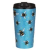 Eco Chic Blue Bees Stainless Steel Travel Coffee Cup -Campusgifts Shop eco chic n01 blue bees stainless steel travel coffee cup 01m
