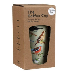 Eco Chic Green Wild Birds Stainless Steel Travel Coffee Cup 13 Eco Chic Green Wild Birds Stainless Steel Travel Coffee Cup -Campusgifts Shop eco chic n02 green wild birds stainless steel travel coffee cup 04