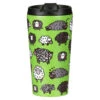 Eco Chic Green Sheep Stainless Steel Travel Coffee Cup 2 Eco Chic Green Sheep Stainless Steel Travel Coffee Cup -Campusgifts Shop eco chic n08 green sheep stainless steel travel coffee cup 01