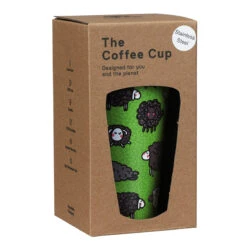 Eco Chic Green Sheep Stainless Steel Travel Coffee Cup 12 Eco Chic Green Sheep Stainless Steel Travel Coffee Cup -Campusgifts Shop eco chic n08 green sheep stainless steel travel coffee cup 04